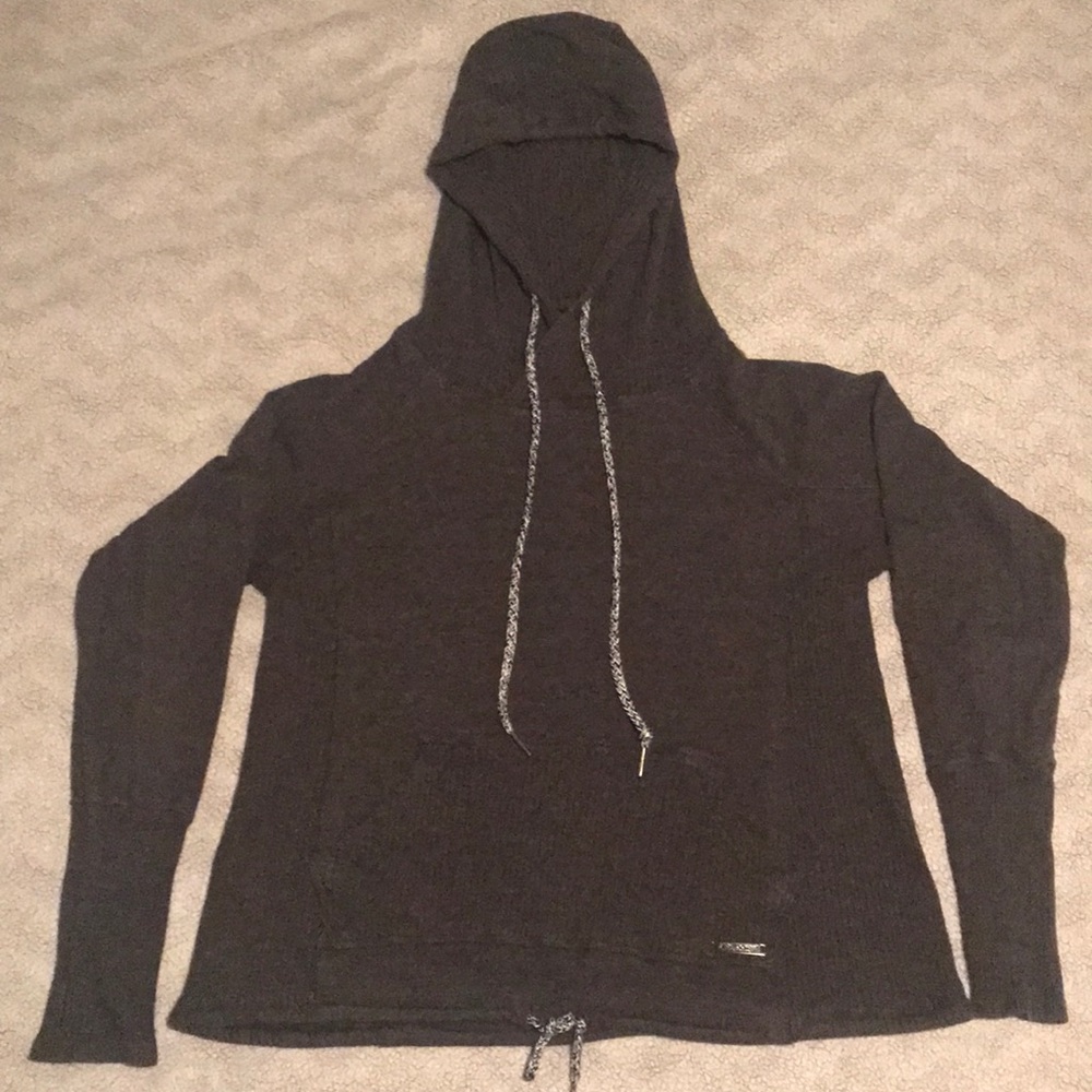 Women’s Dark Gray Hooded Sweatshirt